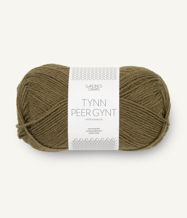 Sandnes Garn Tynn Peer Gynt - 9873 Dark Olive Sandnes Garn Tynn Peer Gynt - 9873 Dark Olive