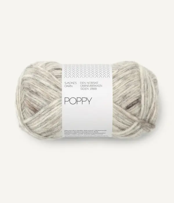 Sandnes Garn Poppy - 1045 Grey Marble Sandnes Garn Poppy - 1045 Grijs marmer