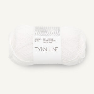 Sandnes Garn Tynn Line - 1001 True White