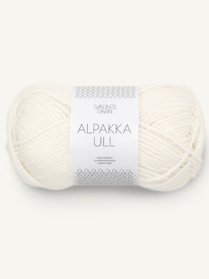 Sandnes Garn Alpakka Ull – 1002 White Sandnes Garn Alpakka Ull - 1002 White