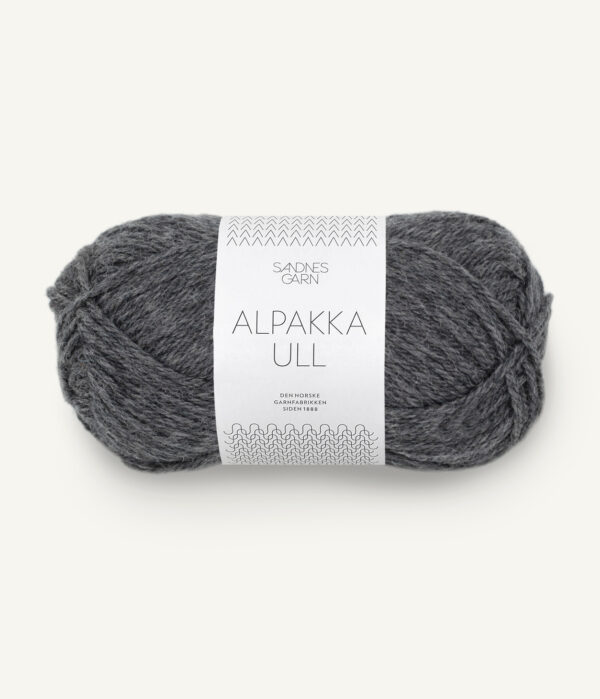 Sandnes Garn Alpakka Ull - 1053 Dark Grey Heather Sandnes Garn Alpakka Ull - 1053 Dark Grey Heather