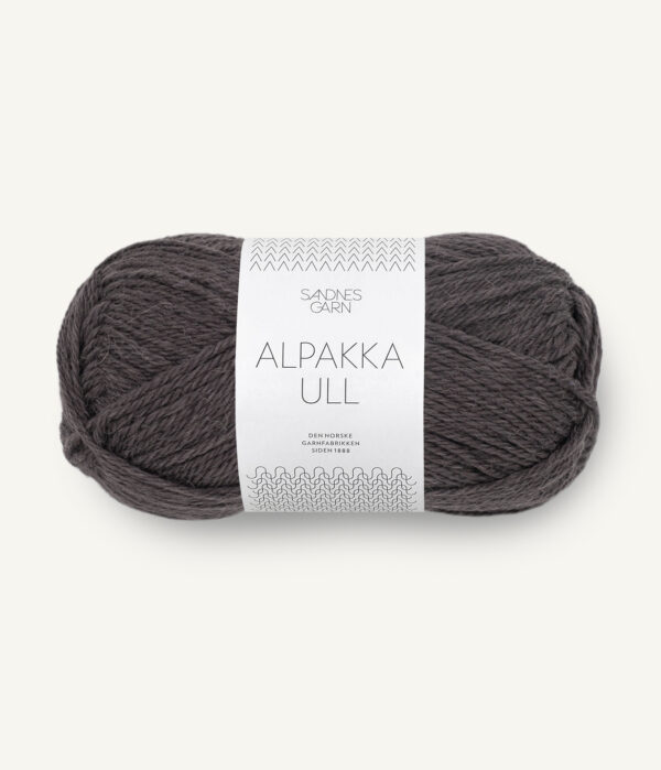 Sandnes Garn Alpakka Ull - 3800 Bristol Black Sandnes Garn Alpakka Ull - 3800 Bristol Black