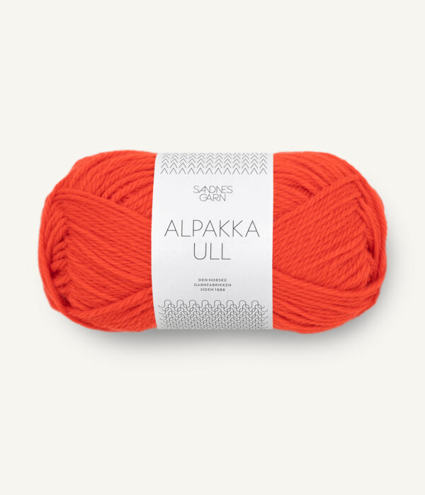 Sandnes Garn Alpakka Ull - 3819 Spicy Orange Sandnes Garn Alpakka Ull - 3819 Spicy Orange
