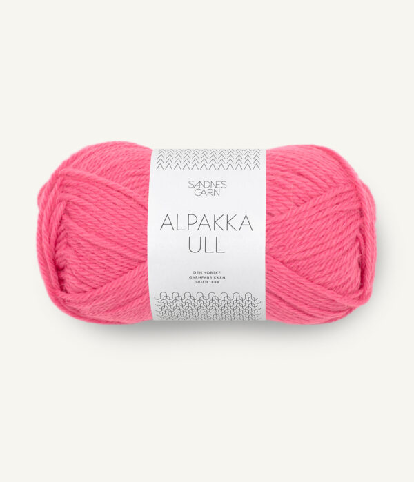 Sandnes Garn Alpakka Ull - 4315 Bubblegum Pink Sandnes Garn Alpakka Ull - 4315 Bubblegum Pink