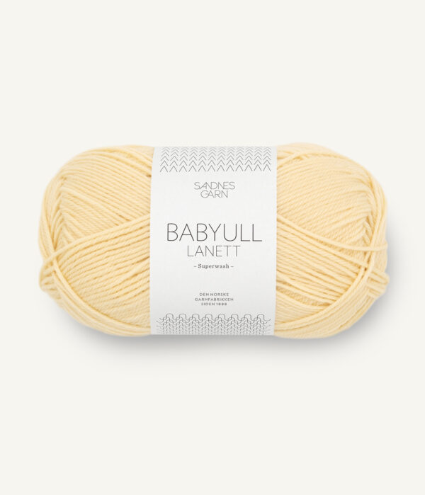 Sandnes-Garn-Baby-wool-lanett-2014-Light-Yellow Sandnes Garn Baby Ull Lanett 2014 Summer Sun Yellow