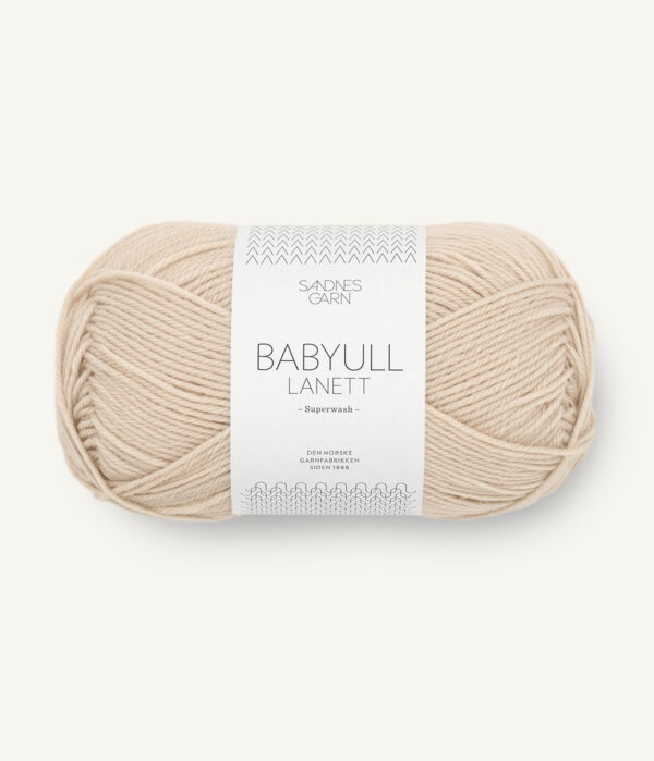 Sandnes-Garn-Baby-wool-lanett-2321-Marzipan Sandnes Garn Baby Ull Lanett 2321 Marzipan
