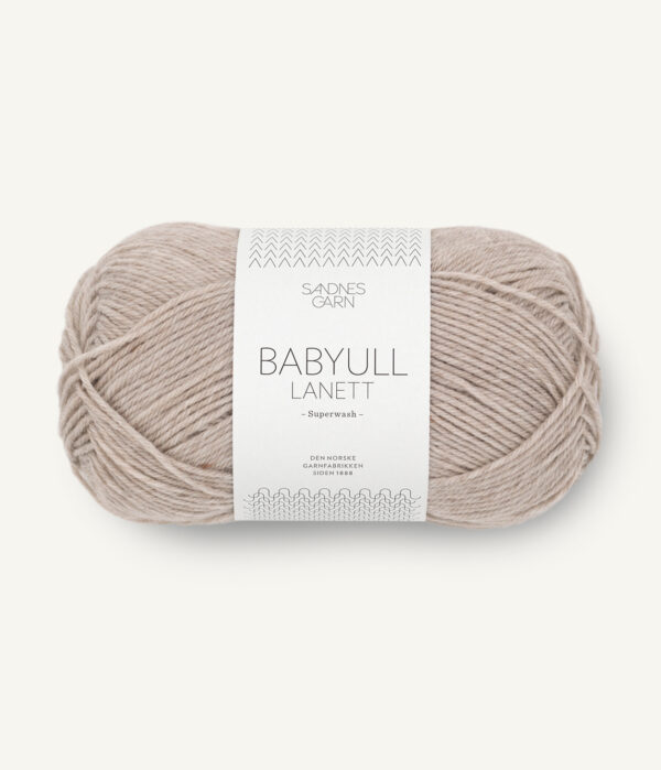 Sandnes-Garn-Baby-wool-lanett-2650-Beige-Heathered Sandnes Garn Baby Ull Lanett 2650 Beige Melange