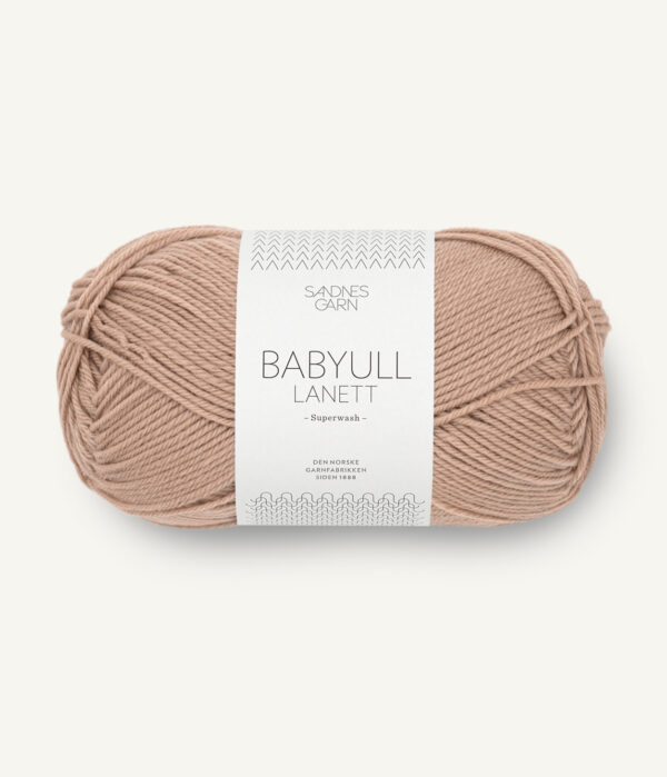 Sandnes-Garn-Baby-wool-lanett-3041-Light-Oak Sandnes Garn Baby Ull Lanett 3041 Acorn Beige