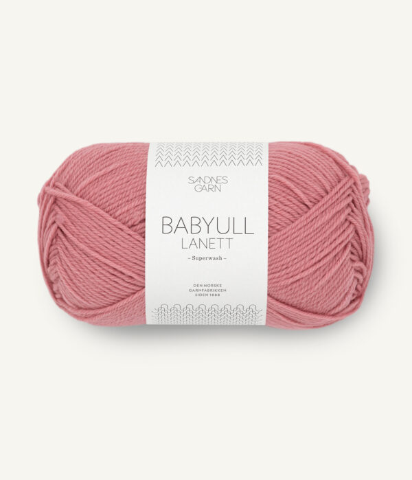 Sandnes-Garn-Baby-wool-lanett-4023-Dusty-Old-Pink Sandnes Garn Baby Ull Lanett 4023 Dusty Rose