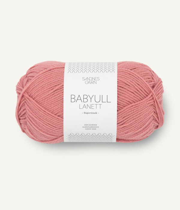 Sandnes-Garn-Baby-wool-lanett-4024-Old-Pink Sandnes Garn Baby Ull Lanett 4024 Rose Pink