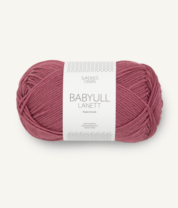 Sandnes-Garn-Baby-wool-lanett-4244-Dark-Old-Pink Sandnes Garn Baby Ull Lanett 4244 Antique Rose