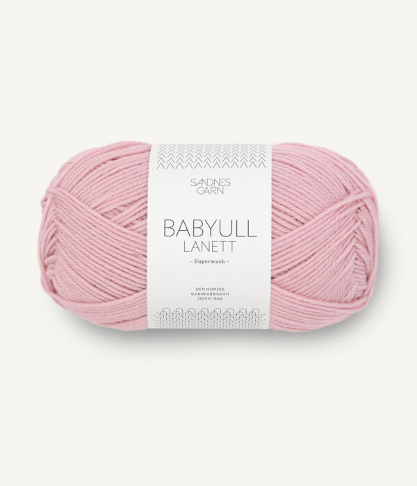 Sandnes-Garn-Baby-wool-lanett-4312-Powder-Pink Sandnes Garn Baby Ull Lanett 4312 Baby Pink