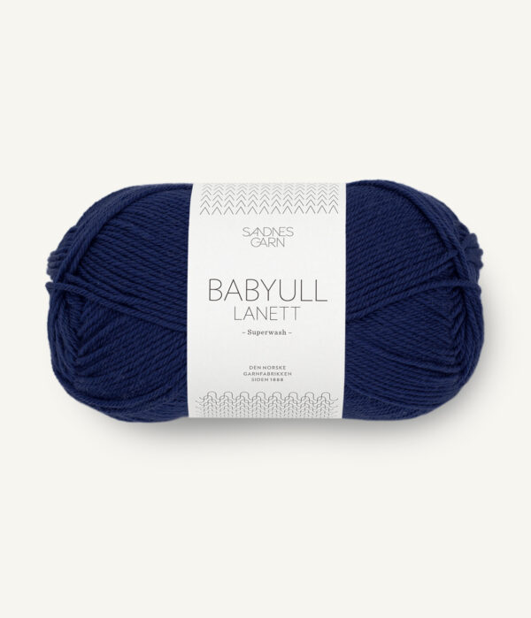Sandnes-Garn-Baby-wool-lanett-5575-Navy Sandnes Garn Baby Ull Lanett 5575 Navy