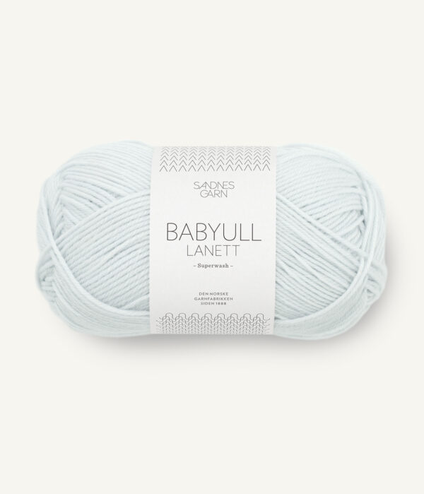 Sandnes-Garn-Baby-wool-lanett-5811-Arctic-Ice Sandnes Garn Baby Ull Lanett 5811 Arctic Ice