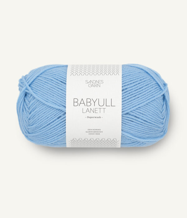 Sandnes-Garn-Baby-wool-lanett-5904-Light-Blue Sandnes Garn Baby Ull Lanett 5904 Blue Skye