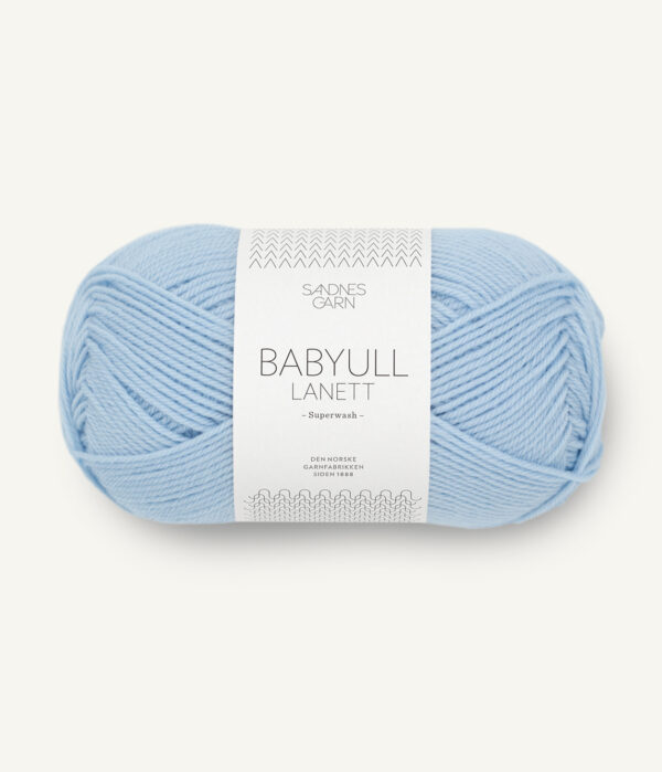 Sandnes-Garn-Baby-wool-lanett-5930-Light-Blue Sandnes Garn Baby Ull Lanett 5930 Baby Blue