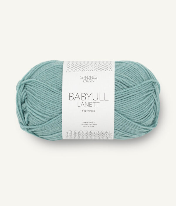 Sandnes-Garn-Baby-wool-lanett-6841-Dusty-Aqua Sandnes Garn Baby Ull Lanett 6841 Dusty Aqua