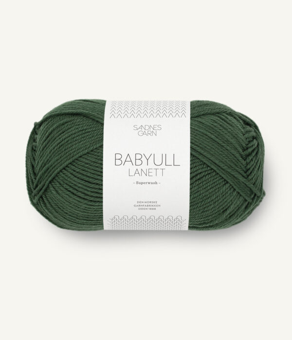 Sandnes-Garn-Baby-wool-lanett-8082-Forest-Green Sandnes Garn Baby Ull Lanett 8082 Forest Green