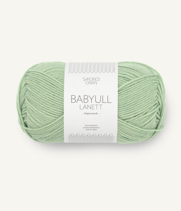 Sandnes-Garn-Baby-wool-lanett-8532-Pistachio Sandnes Garn Baby Ull Lanett 8532 Pistachio Ice Cream