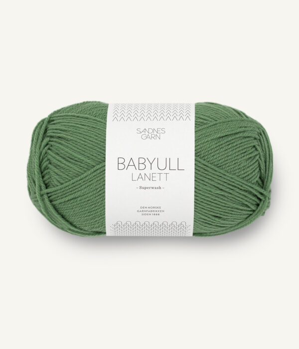 Sandnes-Garn-Baby-wool-lanett-8543-Green Sandnes Garn Baby Ull Lanett 8543 Green