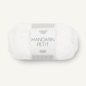 Sandnes-Garn-Mandarin-Petit-1001-Optical-White Sandnes Garn Mandarin Petit 1001 True White