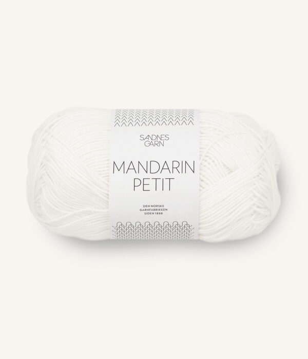 Sandnes-Garn-Mandarin-Petit-1002-White Sandnes Garn Mandarin Petit 1002 White