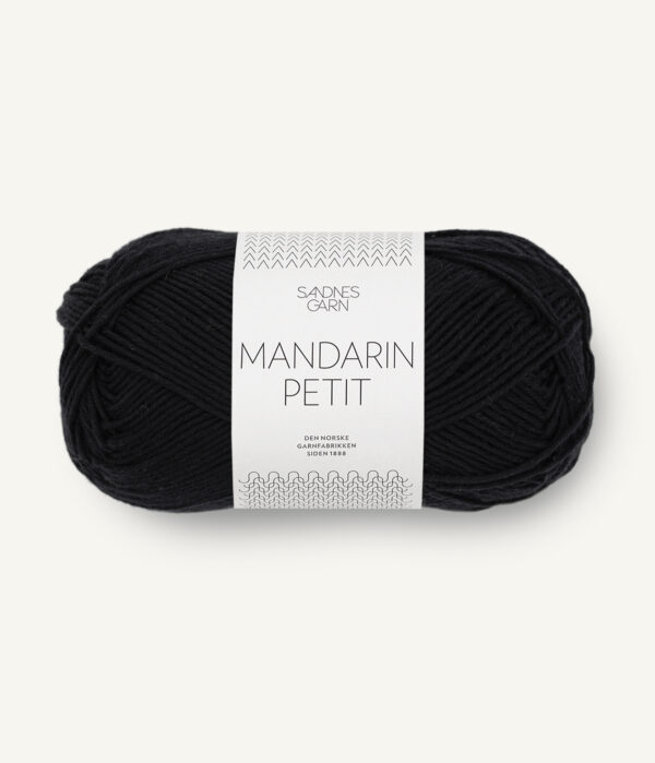 Sandnes-Garn-Mandarin-Petit-1099-Black Sandnes Garn Mandarin Petit 1099 Black