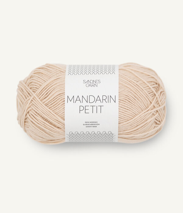 Sandnes-Garn-Mandarin-Petit-3011-Almond-White Sandnes Garn Mandarin Petit 3011 Almond