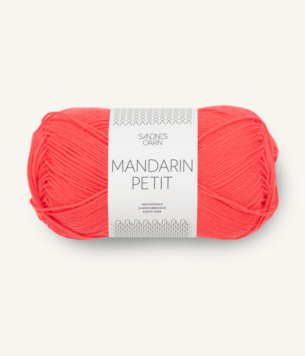 Sandnes-Garn-Mandarin-Petit-4108-Flame-Scarlet Sandnes Garn Mandarin Petit 4108 Flame Scarlet