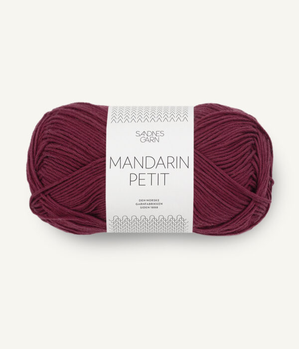 Sandnes-Garn-Mandarin-Petit-4372-Deep-Burgundy Sandnes Garn Mandarin Petit 4372 Burgundy