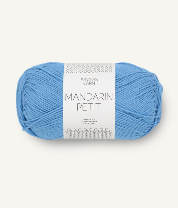 Sandnes-Garn-Mandarin-Petit-6015-Blue Sandnes Garn Mandarin Petit 6015 Skylar Blue