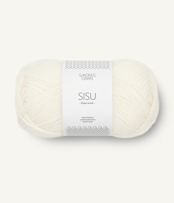 Sandnes-Garn-Mandarin Petit_1002-White Sandnes Garn Sisu 1002 White