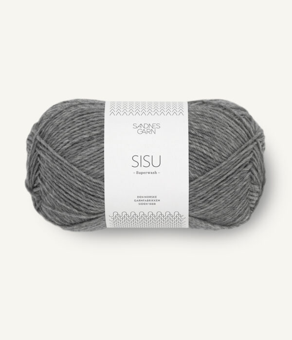Sandnes-Garn-Mandarin Petit_1053-Dark-Grey-Heathered Sandnes Garn Sisu 1053 Dark Grey Melange