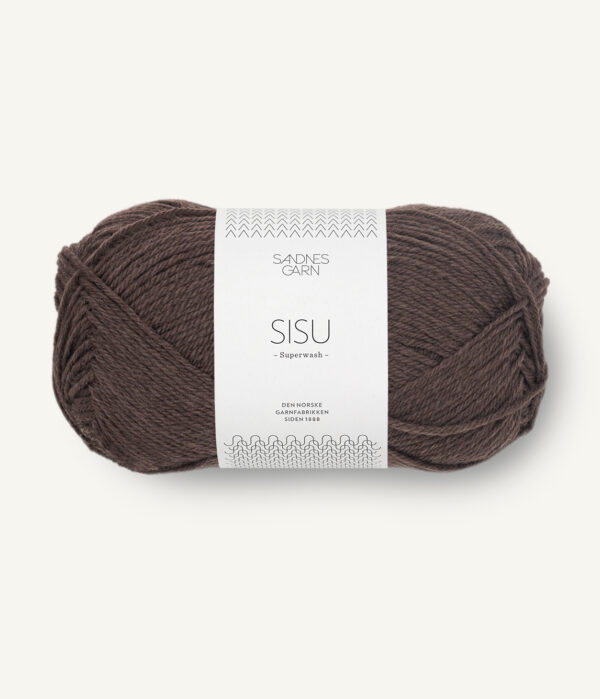 Sandnes-Garn-Mandarin Petit_3880-Dark-Chocolate Sandnes Garn Sisu 3880 Dark Chocolate
