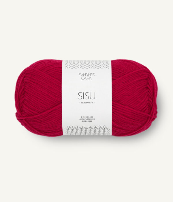 Sandnes-Garn-Mandarin Petit_4228-Red Sandnes Garn Sisu 4228 Red