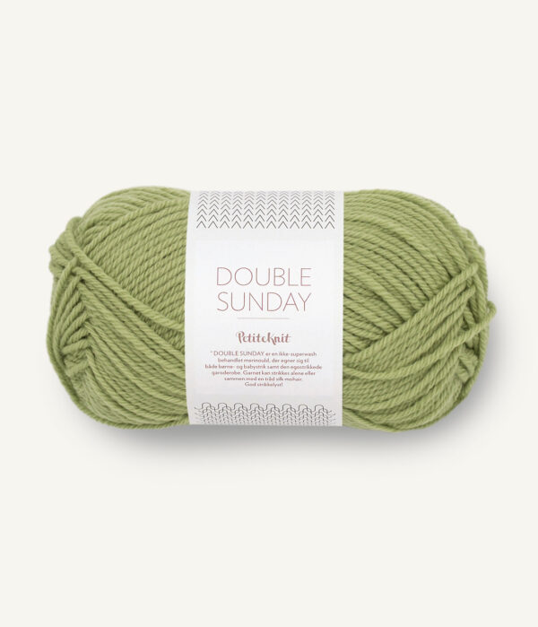 Sandnes Garn Double Sunday - 9533 PetiteKnit Green Tea Sandnes Garn Double Sunday - 9533 PetiteKnit Green Tea