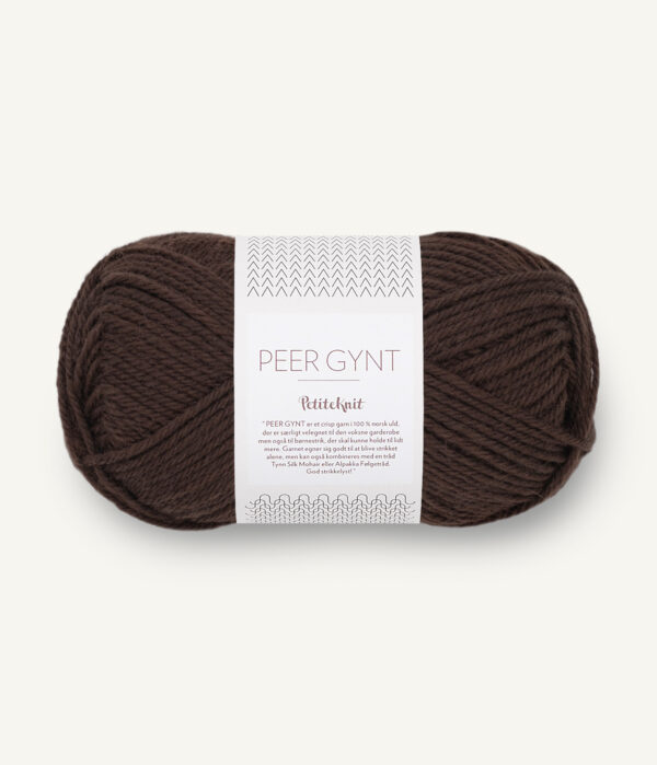 Sandnes Garn Peer Gynt - 3091 PetiteKnit Cacao Nibs Sandnes Garn Peer Gynt - 3091 PetiteKnit Cacao Nibs