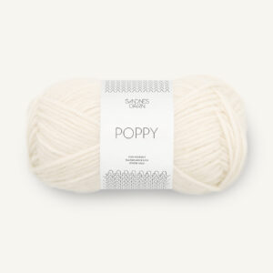 Sandnes Garn Poppy - 1002 Wit