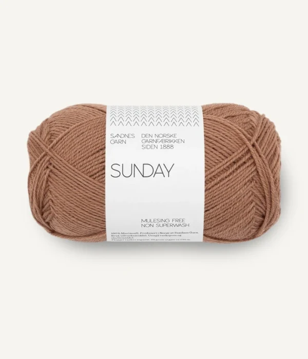 Sandnes Garn Sunday - 3342 Mocha Mousse Sandnes Garn Sunday - 3342 Mocha Mousse