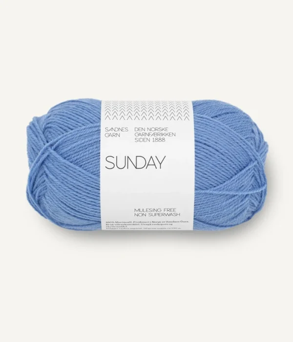 Sandnes Garn Sunday - 5824 Provence Blue Sandnes Garn Sunday - 5824 Provence Blue
