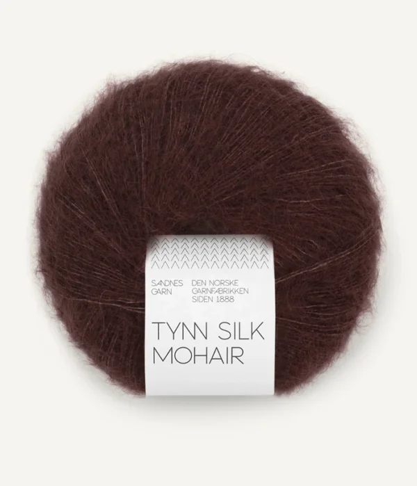Sandnes Garn Tynn Silk Mohair - 4381 Dark Fudge Sandnes Garn Tynn Silk Mohair - 4381 Dark Fudge