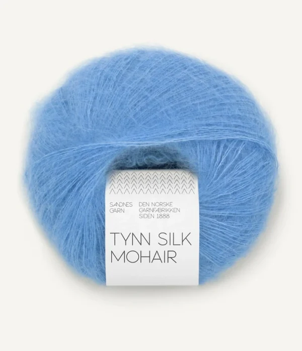 Sandnes Garn Tynn Silk Mohair - 5824 Provence Blue Sandnes Garn Tynn Silk Mohair - 5824 Provence Blue