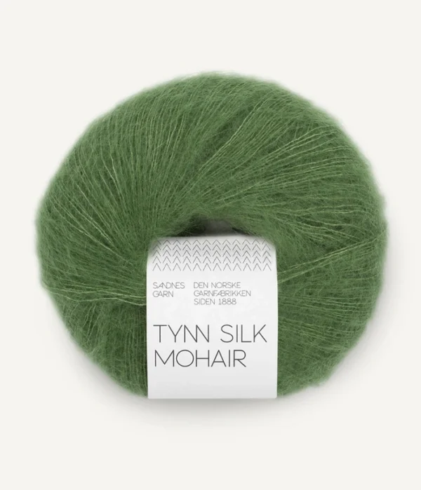 Sandnes Garn Tynn Silk Mohair - 8753 Vineyard Green Sandnes Garn Tynn Silk Mohair - 8753 Vineyard Green