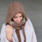 The Crown Hood Scarf by PoolaKnits is knitted in Ruukin kehräämö Alpakka in colorway Light Camel. The closest match in our selection is Sandnes Garn Alpakka Ull in color 2650 Grey Beige Heather.