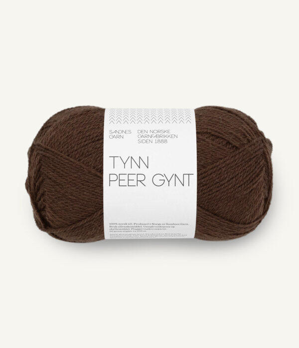 Sandnes Garn Tynn Peer Gynt - 3082 Dark Brown Sandnes Garn Tynn Peer Gynt - 3082 Dark Brown