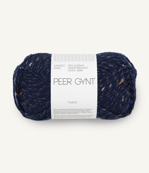 Sandnes Garn Peer Gynt - 5585 Marine Brown Tweed Sandnes Garn Peer Gynt - 5585 Marine Brown Tweed