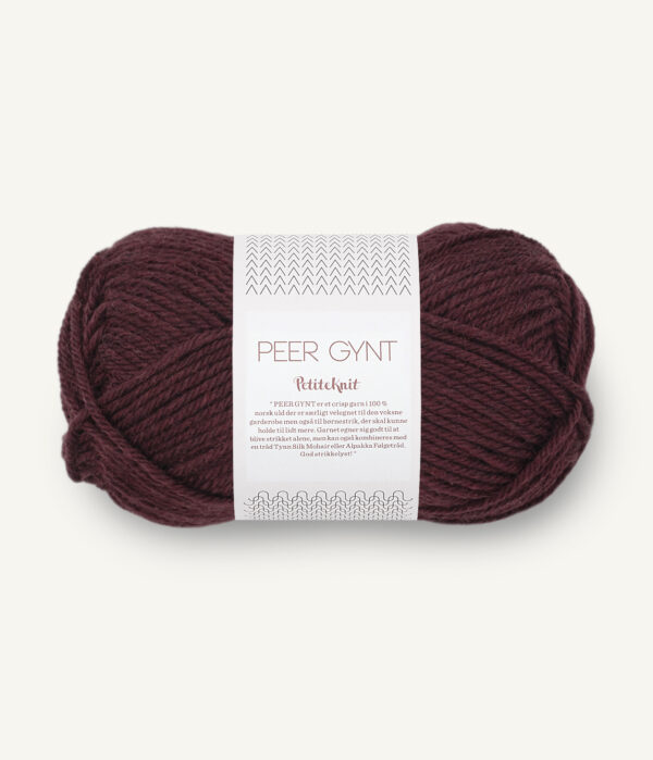Sandnes Garn Peer Gynt - 4382 PetiteKnit Velvet Fig Sandnes Garn Peer Gynt - 4682 PetiteKnit Velvet Fig