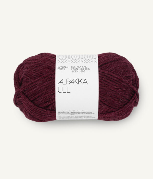 Sandnes Garn Alpakka Ull - 4372 Burgundy Sandnes Garn Alpakka Ull - 4372 Burgundy