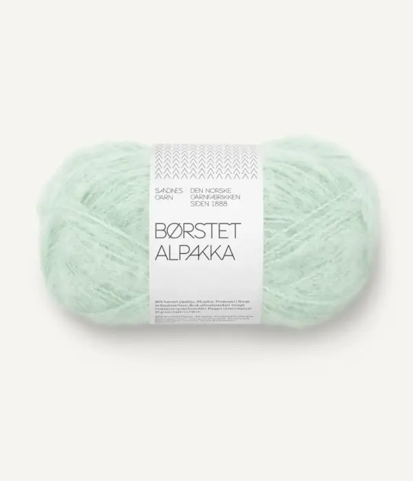 Sandnes Garn Børstet Alpakka - 7911 Mint Green Sandnes Garn Børstet Alpakka - 7911 Mint Green