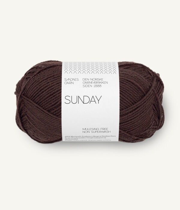 Sandnes Garn Sunday - 3591 Chocolate Plum Sandnes Garn Sunday - 3591 Chocolate Plum